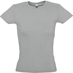 Sol's Miss Short Sleeve T-shirt - Grey Marl