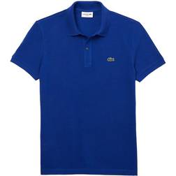 Lacoste Slim Fit Polohemd L.12.12 aus Piqué - Blau