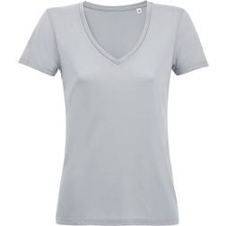 Sol's Motion V Neck T-shirt - Pure Grey