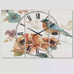 Design Art Farmhouse 3 Panels Wall Clock 36"