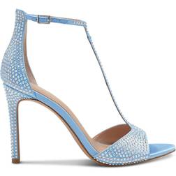 INC International Concepts Firah T-Strap - Light Blue Bling