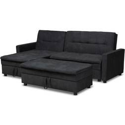 Baxton Studio Noa Sofa 87" 2 3 Seater