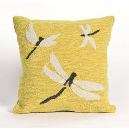 Liora Manne Frontporch Complete Decoration Pillows Yellow (45.72x45.72)