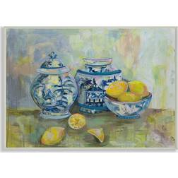 Stupell Industries Lemons Pottery Wall Decor 0.5x19"