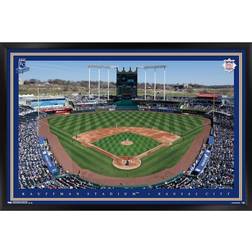 Trends International Kansas City Royals Team Field Framed Poster