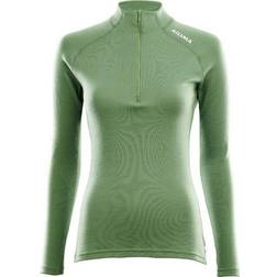 Aclima WarmWool Mockneck Women - Dill