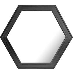 Stonebriar Collection Hexagon Hanging Wall Mirror 23.8x20.7"