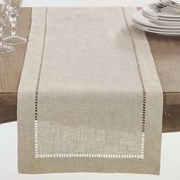 Saro Lifestyle Toscana Tablecloth Beige (182.88x40.64)