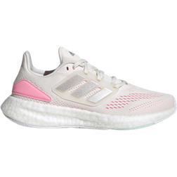 Adidas Pureboost 22 W - Cloud White/Silver Metallic/Beam Pink