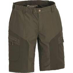 Pinewood Wildmark Stretch Shorts - Dark Olive/Green