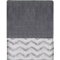 Avanti Chevron Bath Towel Gray (127x68.58cm)