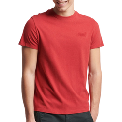 Superdry Vintage Logo Embroidered T-shirt - Red