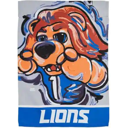 Evergreen Enterprises Detroit Lions Double-Sided Justin Patten Garden Flag