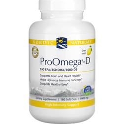 Nordic Naturals ProOmega-D Lemon 2-pack 180 st