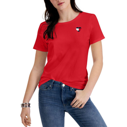 Tommy Hilfiger Heart-Logo T-shirt - Scarlet