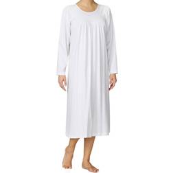 Calida Soft Cotton Nightshirt - White