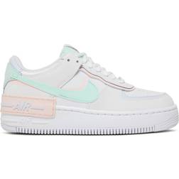 NIKE Air Force 1 Shadow W - White/Mint Foam/Football Grey/Atmosphere