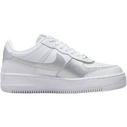 Nike Air Force 1 Shadow W - White/Pure Platinum/Blackened Blue/Metallic Silver