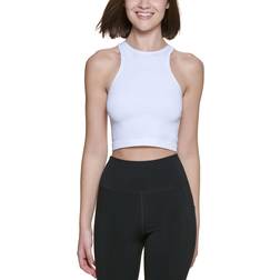 Calvin Klein Women's Performance Cropped Top - White