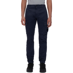 C.P. Company Stretch Sateen Cargo Pants - Total Eclip/Blue