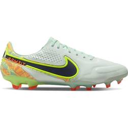 Nike Tiempo Legend 9 Elite FG - Barely Green/Total Orange/Blackened Blue