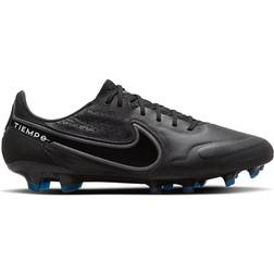 Nike Tiempo Legend 9 Elite FG - Black/Dark Smoke Grey/Summit White/Bright Crimson