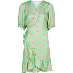 Neo Noir Marsa Love Rose Dress - Light Green