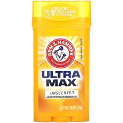 Arm & Hammer Ultra Max Solid Unscented Antiperspirant Deo Stick 2.6oz