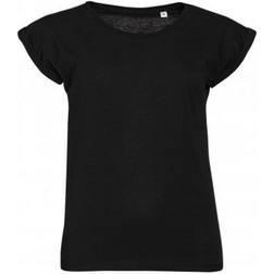 Sol's Melba Plain Short Sleeve T-shirt - Deep Black