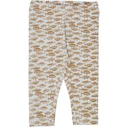 Wheat Jersey leggings - Dusty Dove Fish