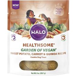 Halo Pets Holistic Healthsome Garden of Vegan Sweet Potato, Carrot & Quinoa Dog Cookie Treats 0.227kg