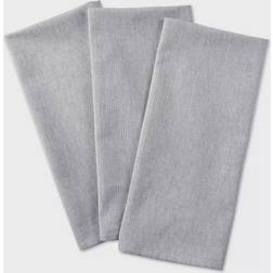 Design Imports Solid Chambray Dishcloth Gray (76.2x50.8cm)
