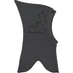 Racing Kids Single Layer Cotton Balaclava with Top and Bat - Charcoal Grey Melange (503306-35)