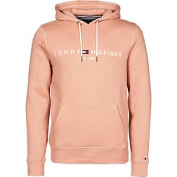 Tommy Hilfiger Flex Fleece Logo Hoody - Guava