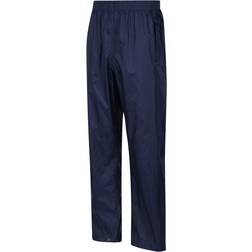 Regatta Men's Pack-It Waterproof Overtrousers - Navy