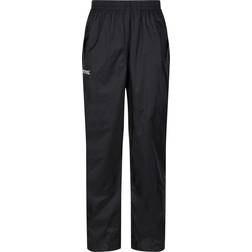 Regatta Men's Pack-It Waterproof Overtrousers - Black