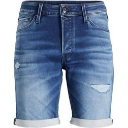 HUGO BOSS Rick Icon GE 207 Denim Shorts - Blue/Blue Denim