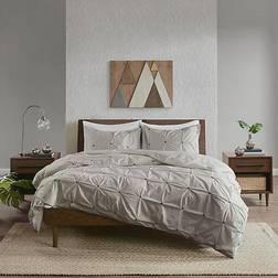 Ink+ivy Masie Bedspread Gray (233.68x223.52)