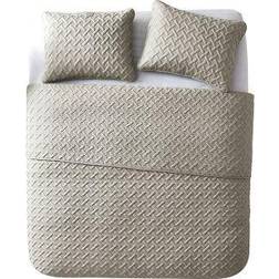 VCNY Home Nina Täcke Beige (228.6x228.6cm)