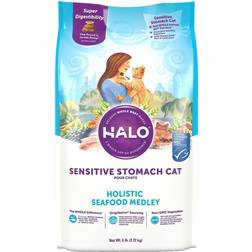 Halo Pets Holistic Cat Sensitive Stomach Seafood Medley 2.722