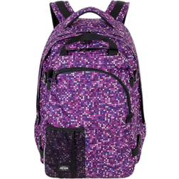 Jeva Supreme Mosaic Backpack - Purple Checkered