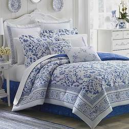 Laura Ashley Charlotte Duvet Cover Blue (218.44x167.64cm)
