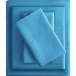 Intelligent Design All Season Bed Sheet Blue (259.08x228.6cm)