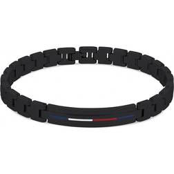 Tommy Hilfiger Dress Iconic ID Bracelet - Black