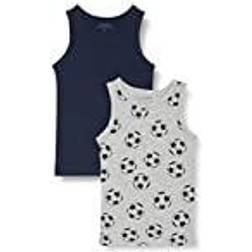 Name It Tank Top 2-pack -, Grey Melange (13193162)