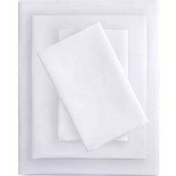 Intelligent Design All Season Bed Sheet White (259.08x228.6cm)