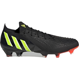 Adidas Predator Edge.1 Low FG - Core Black/Team Solar Yellow/Solar Red