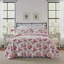 Laura Ashley Lidia Quilts Pink (264.16x243.84cm)