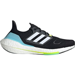 adidas UltraBoost 22 W - Core Black/Cloud White/Solar Yellow