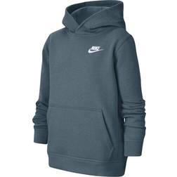 Nike Kid's Sportswear Club Pullover Hoodie - Ash Green/White (BV3757-058)